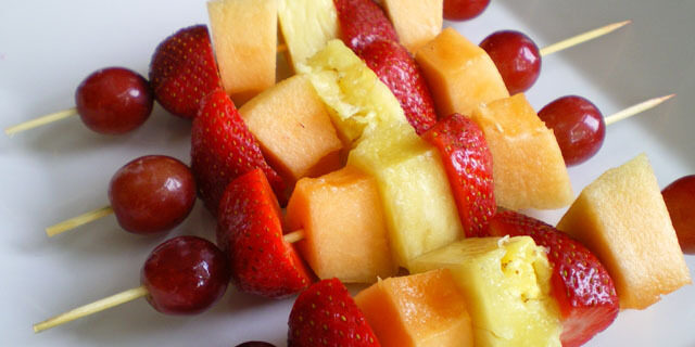 Fresh Fruit Skewers