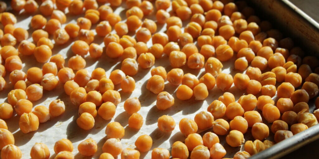 Baking Chickpeas