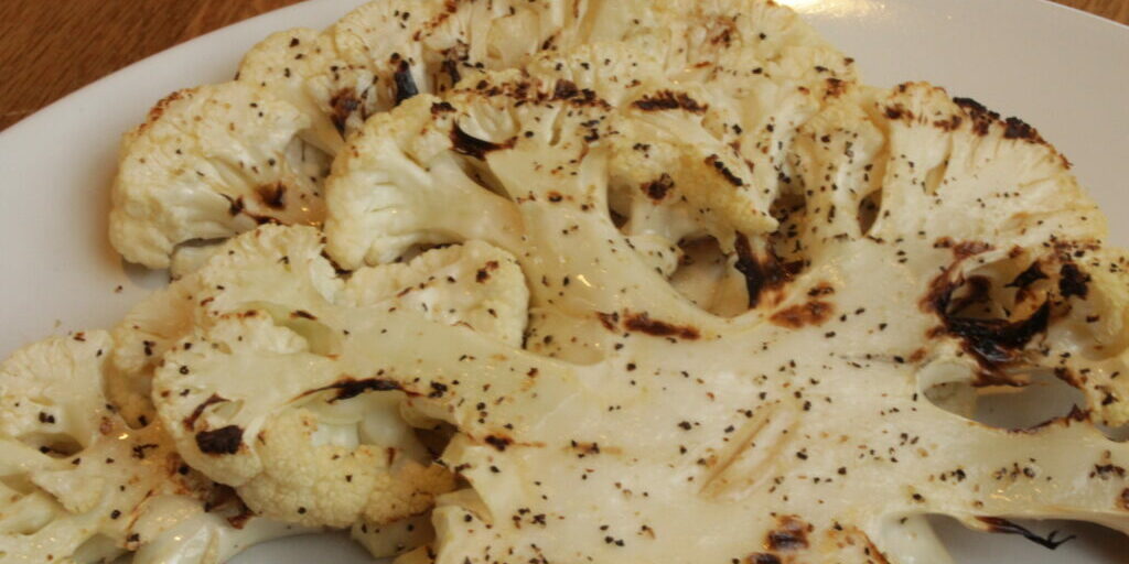 Grilled Cauliflower Steaks