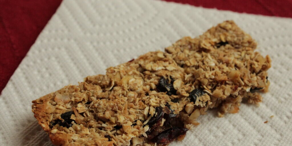 Cranberry Walnut Granola Bars