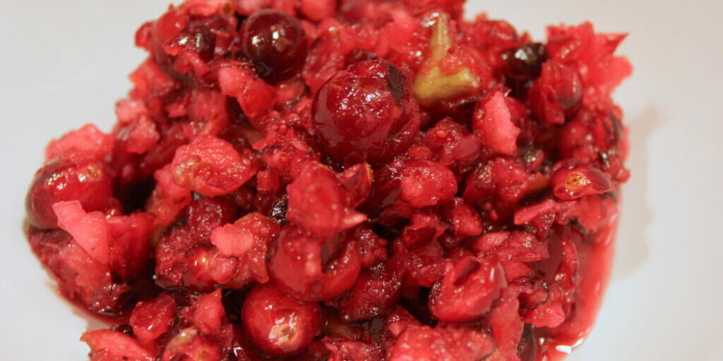 Cranberry Apple Relish