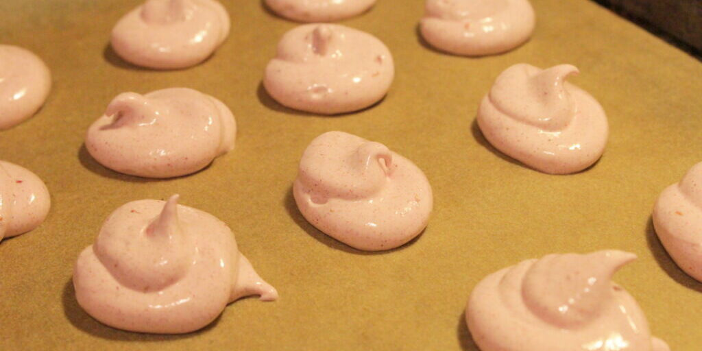 Raspberry Meringue Cookies (3)